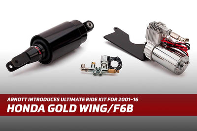 Arnott® Motorcycle Air Suspension Introduces Ultimate Ride Kit for '01-'16 Honda® Gold Wing® and Gold Wing® F6B
