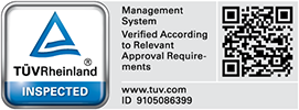 TUV Inspected ID: 9105086399