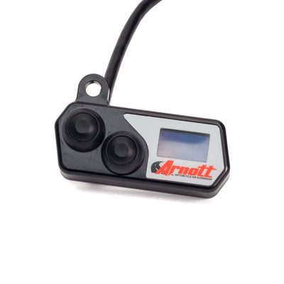 Handlebar-Mounted Push Button Controller w/LED Pressure Gauge (Black)
